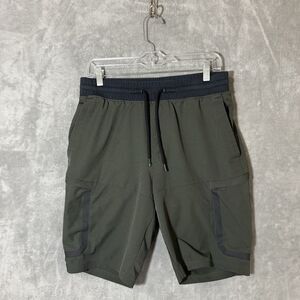Under Armour Sportstyle Elite Cargo Shorts Mens L Green Performance READ